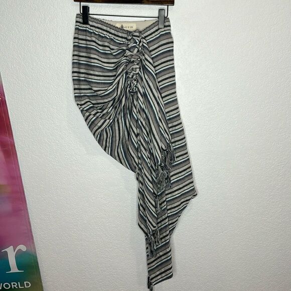 NWT Just Be Queen Tulum Skirt Blue Multi Medium - Picture 2 of 16